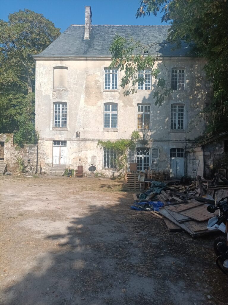 L’avant de la maison