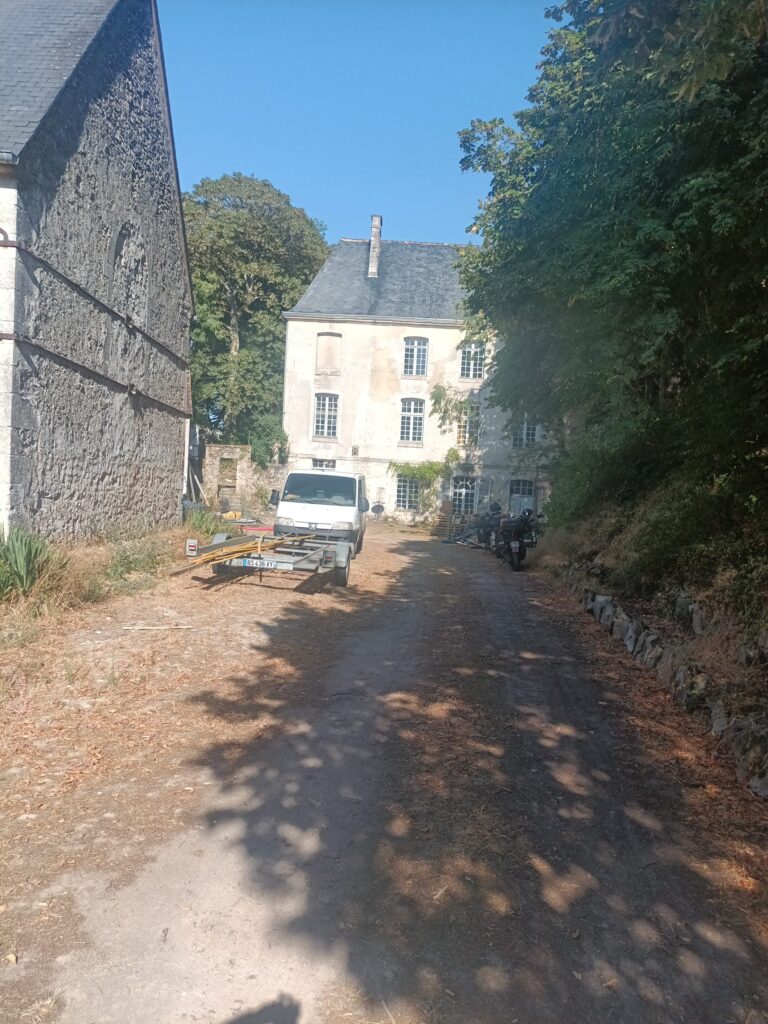 L’allée vers la maison