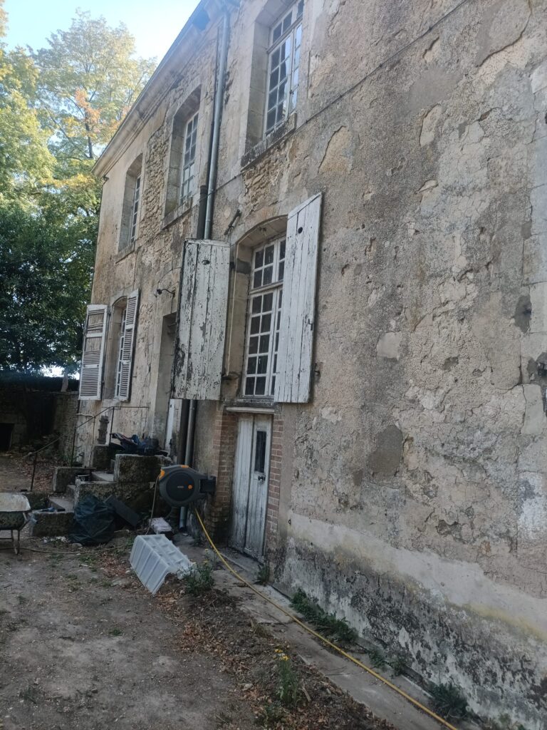 L’arrière de la maison