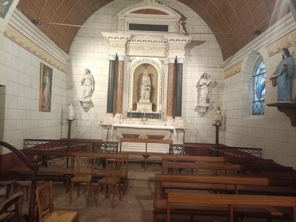 Le transept gauche