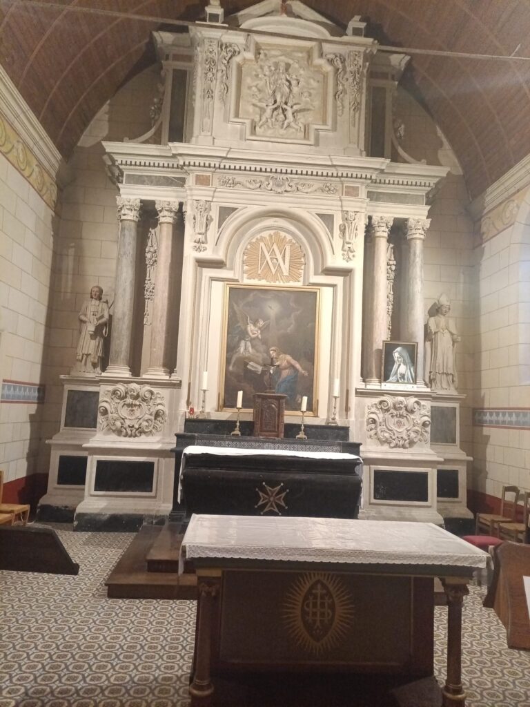 Le coeur de la chapelle