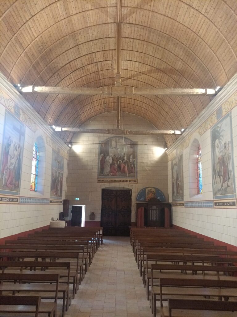 L’arrière de la chapelle